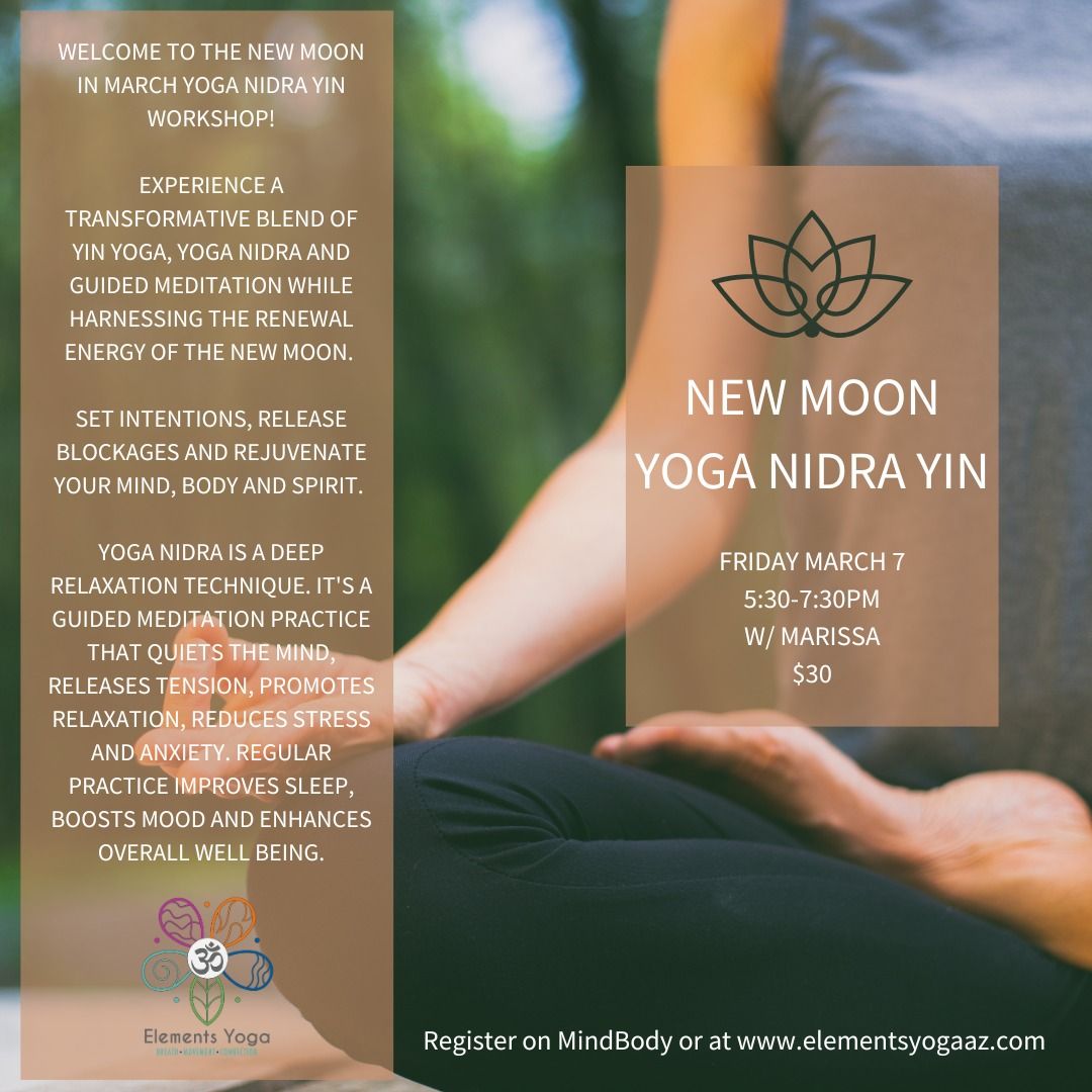 New Moon Yoga Nidra Yin