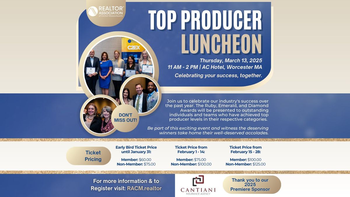 Top Producer Luncheon