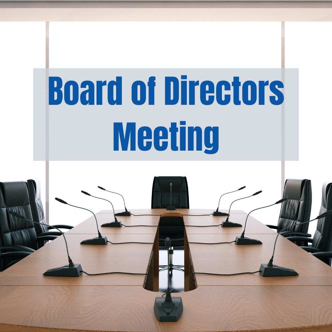 WKC Board of Directors Monthly Meeting