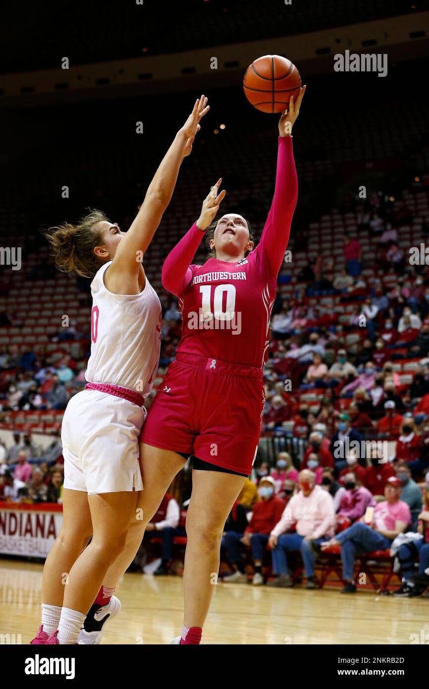 Indiana Hoosiers at Northwestern Wildcats Womens Basketball at Welsh Ryan Arena