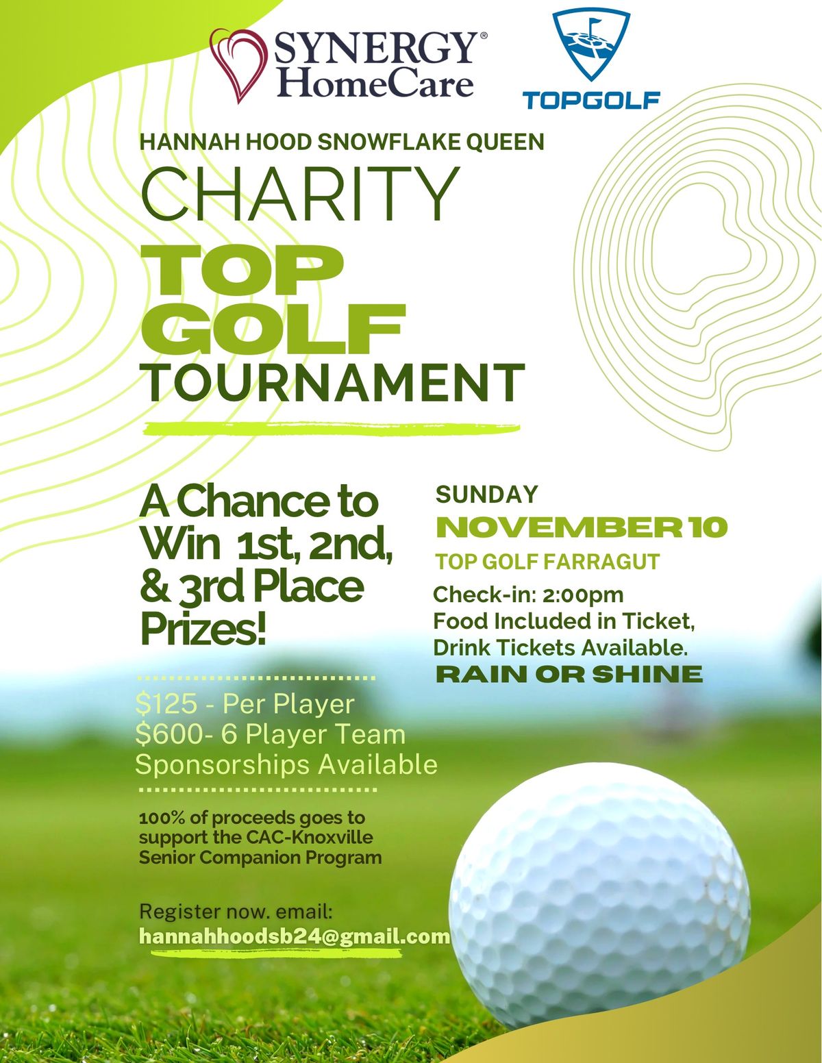 Charity Top Golf Tournament 