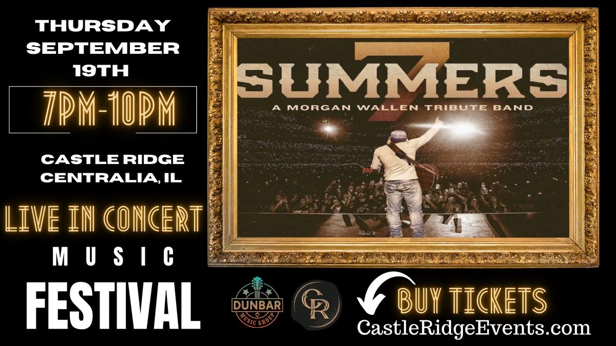 7 Summers A Morgan Wallen Tribute Band -LIVE IN CONCERT @Castle Ridge 