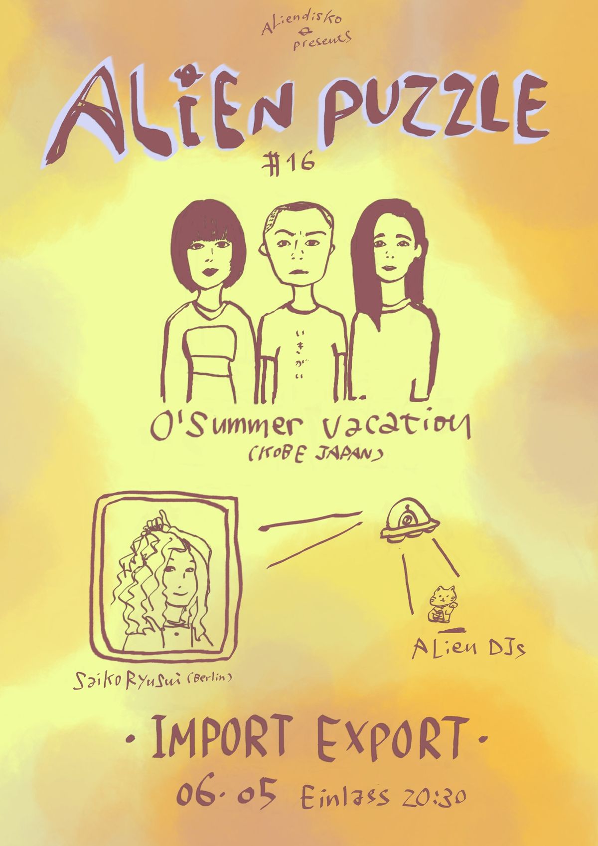 Alien Puzzle #16 - o'summer vacation + Saiko Ryusui