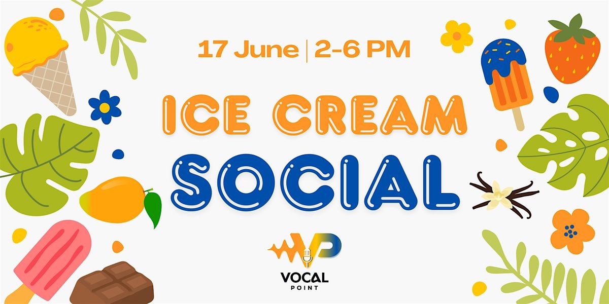 Vocal Point Ice Cream Social