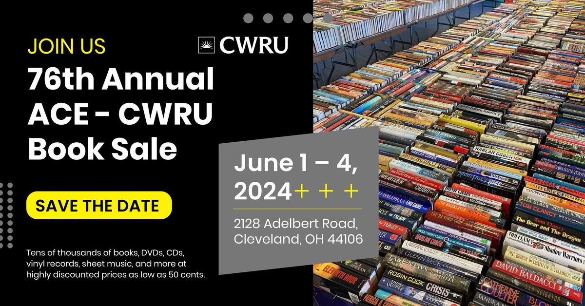 76th Annual ACE-CWRU Book Sale