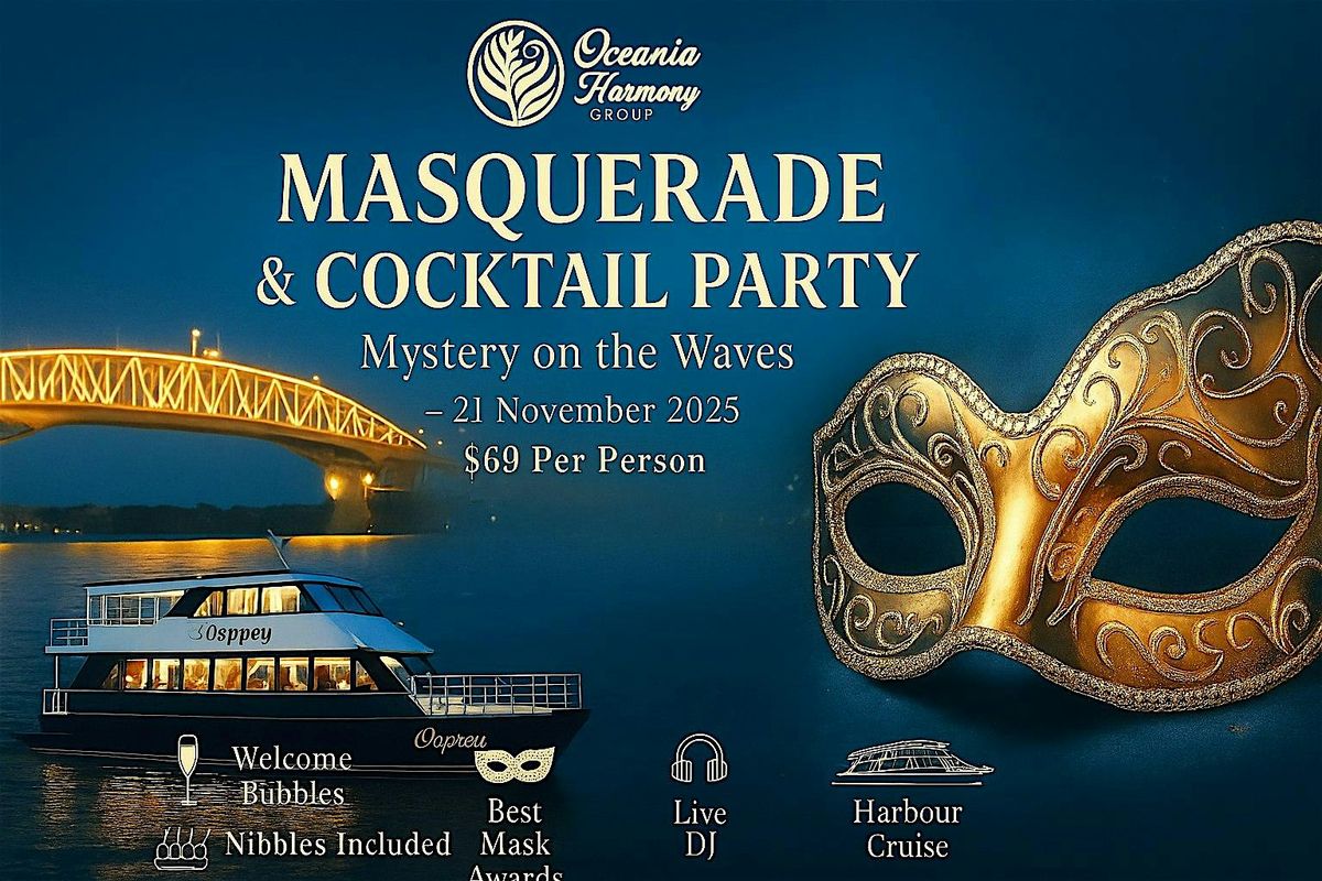 Masquerade & cocktail party!