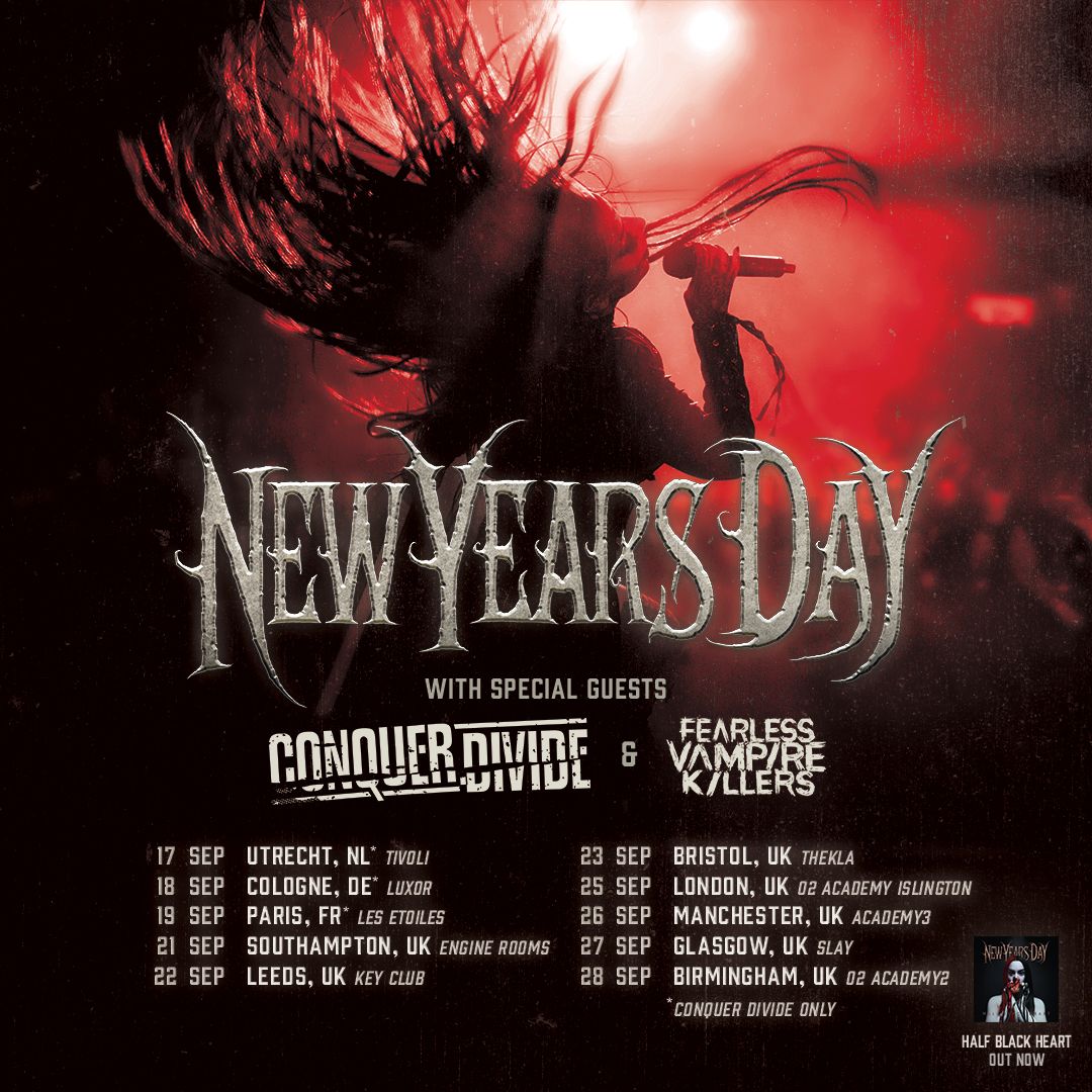 New Years Day Southampton Tickets