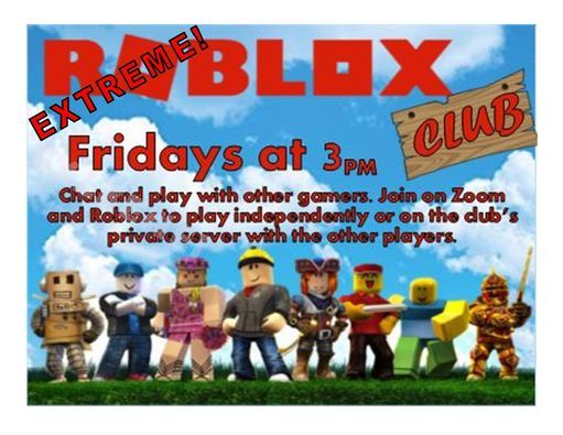 Extreme Roblox Club Hubbard Memorial Library Massachusetts Ludlow 15 January 2021 - club roblox updates 2021