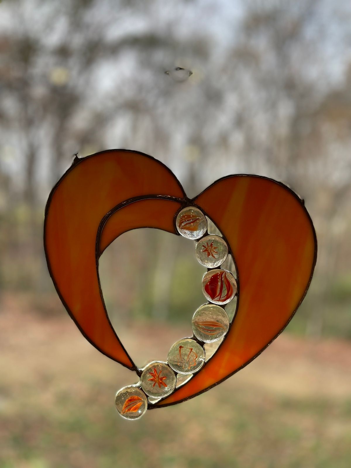 Stained Glass Heart Class