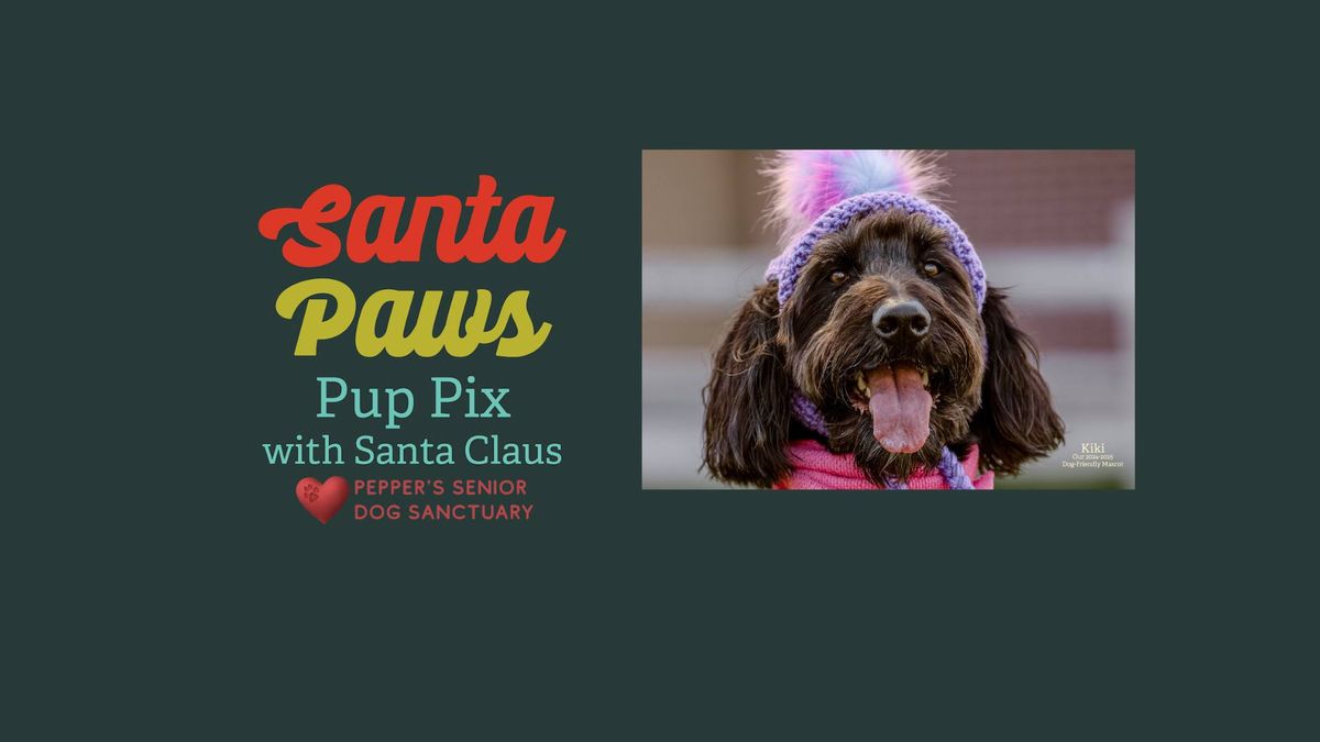 Santa Paws with Pepper's Senior Dog Sanctuary