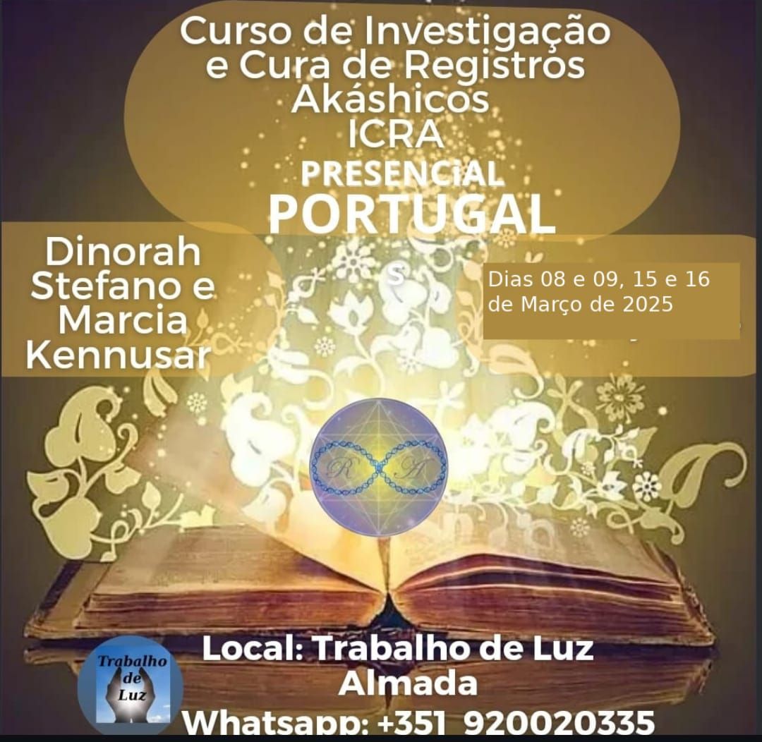 Curso da ICRA( Investiga\u00e7\u00e3o e Cura de Registros Ak\u00e1shicos)