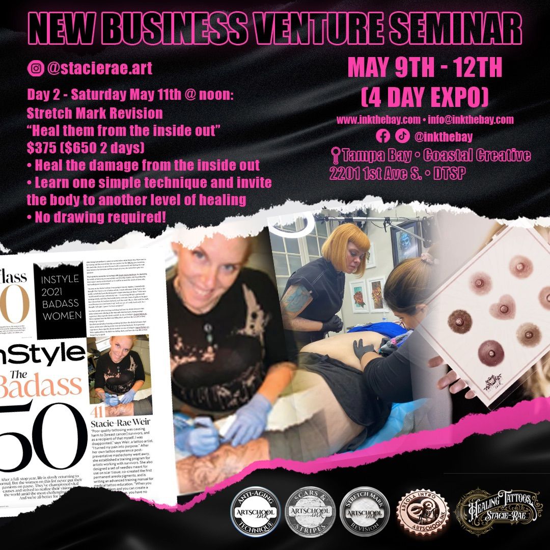 StacieRae Stretch Marks & Fine Lines New Business Opp (2+ years as a licensed tattoo artist req.)