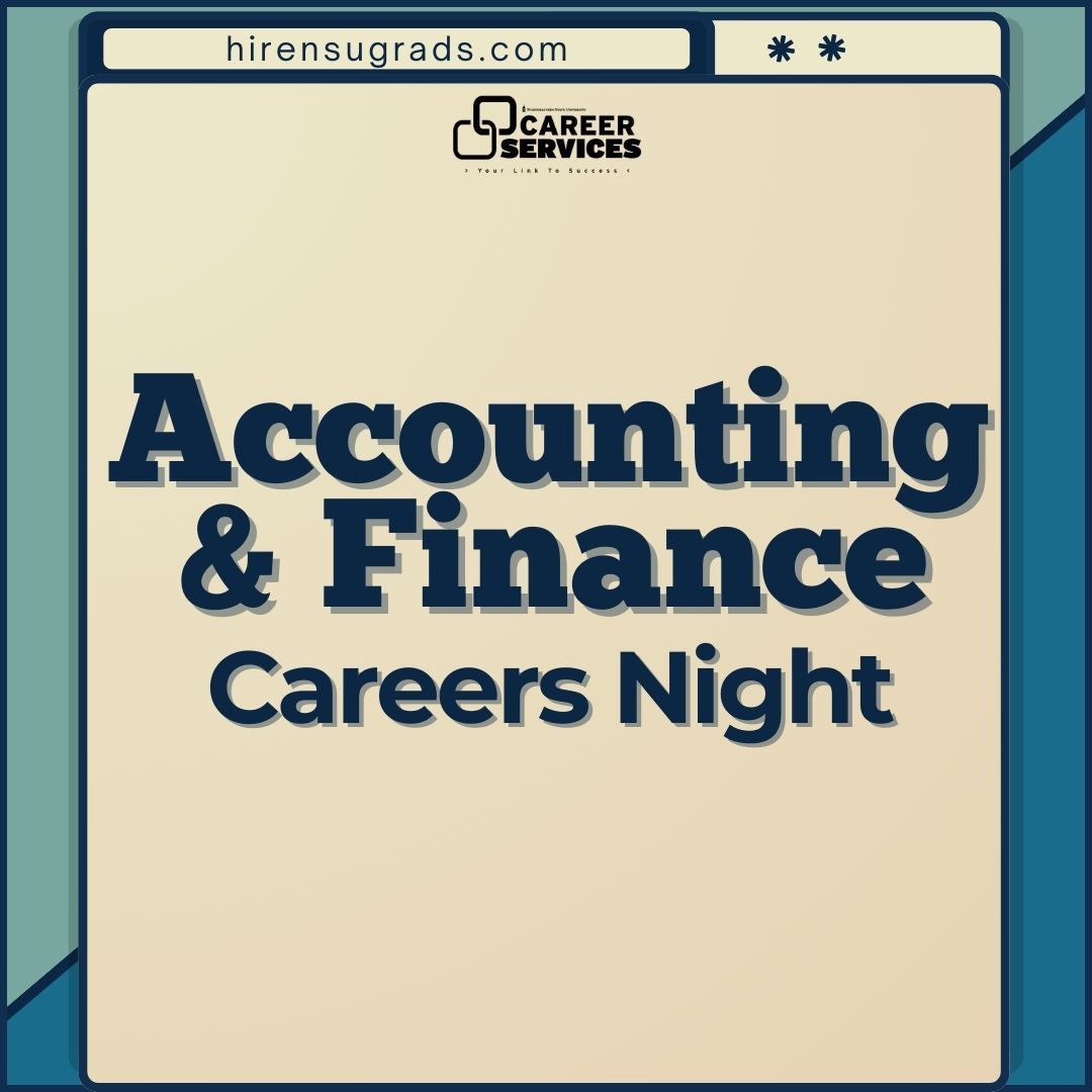 Accounting & Finance Careers Night