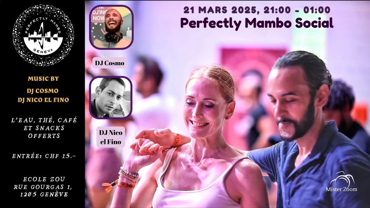 Soir\u00e9e Perfectly Mambo - 21 mars 2025