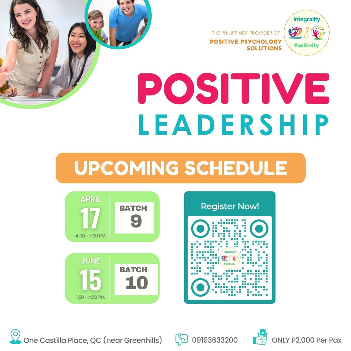 Positive Leadership Learning Workshop (Batch 10)