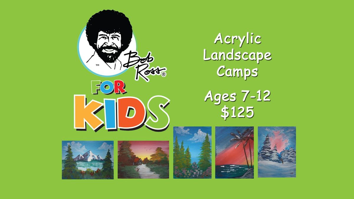 Bob Ross For Kids Art Camp - Nolensville, Williamson County Recreation ...