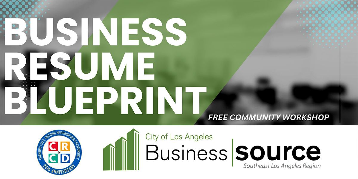 Southeast LA BSC - Business Resume Blueprint