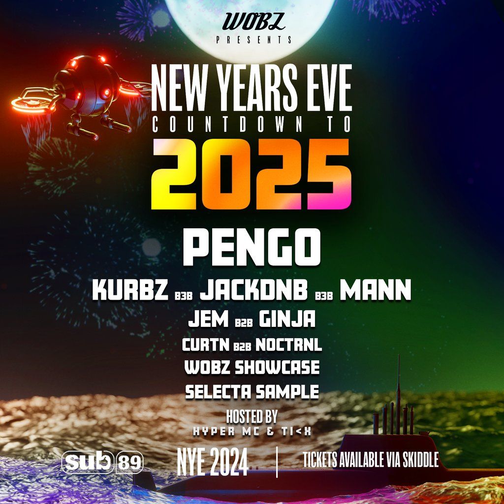 WOBZ Presents: DRUM & BASS NYE @ SUB89 w\/ PENGO & MORE