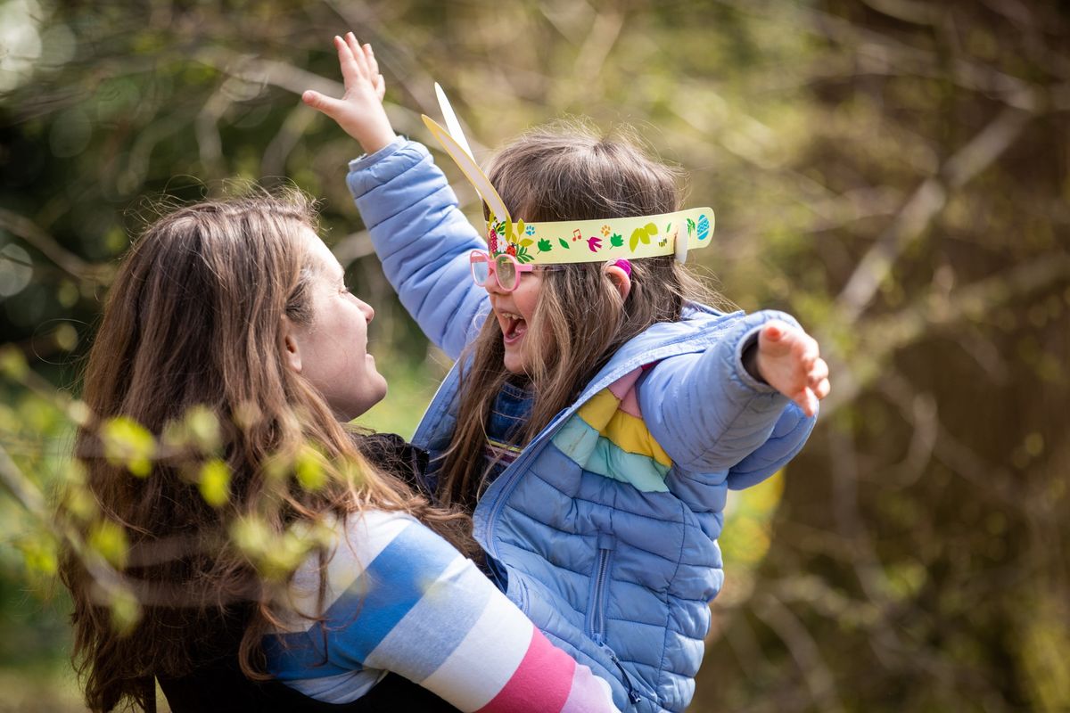 Easter egg hunt at The Vyne