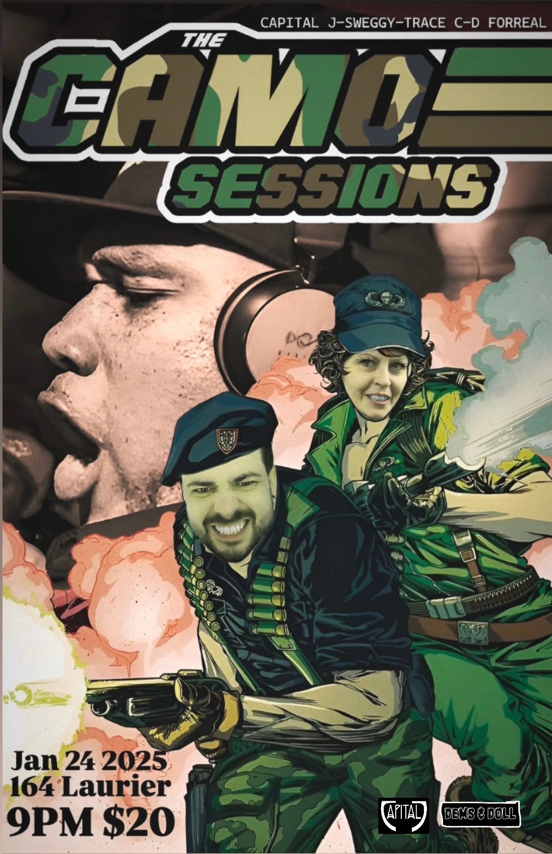 CAPITAL J- THE YEAR OF JUNGLE- With The Camo Sessions Crew