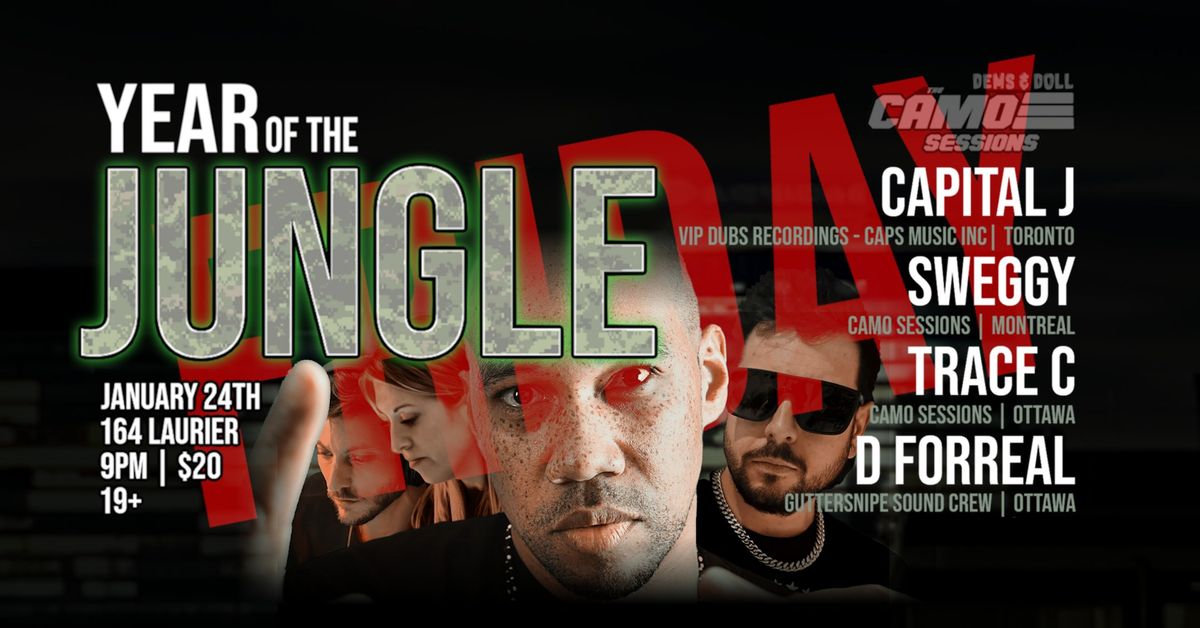 CAPITAL J - YEAR OF THE JUNGLE - With The Camo Sessions Crew