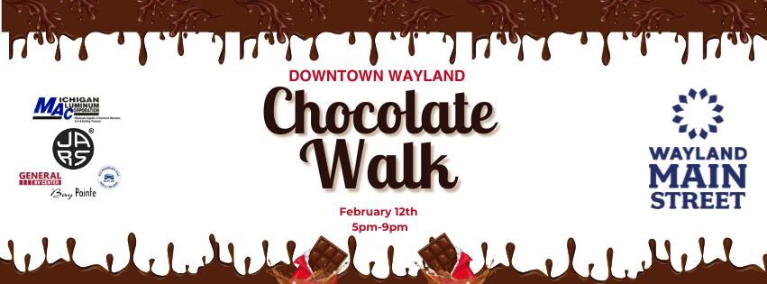 Chocolate Walk- Downtown Wayland 