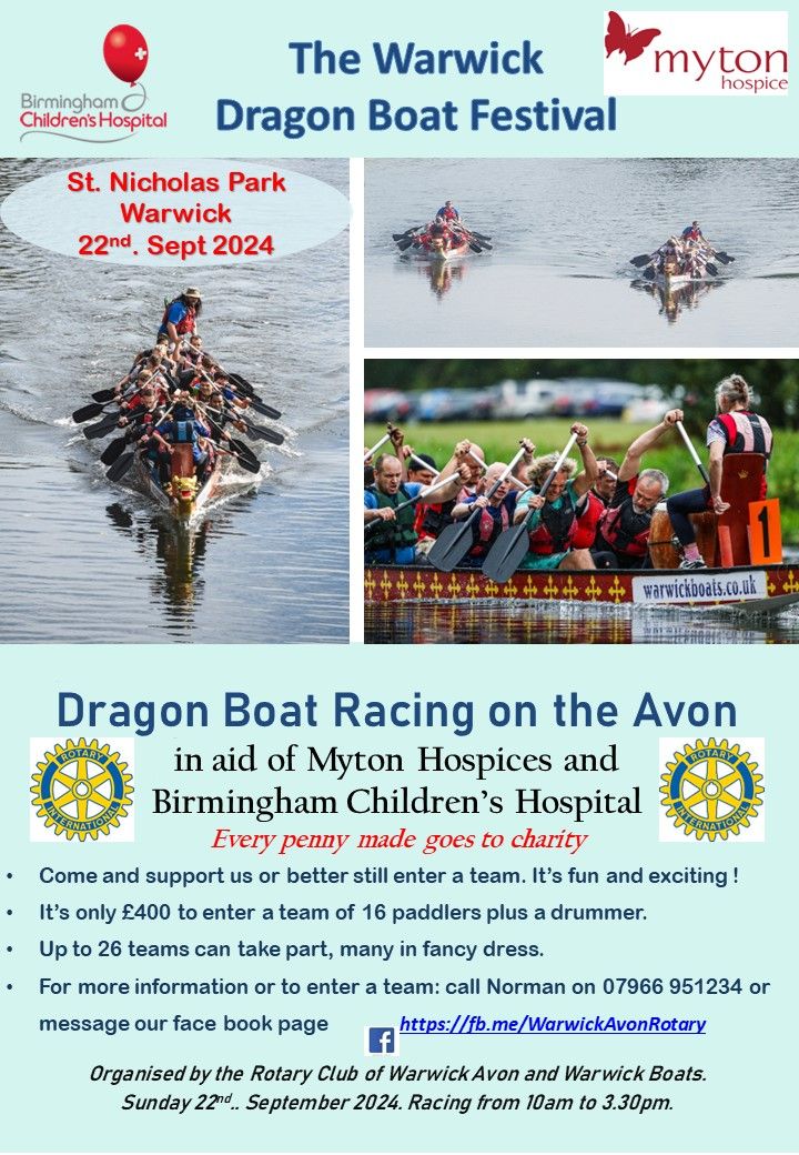 Warwick Dragon Boat Festival