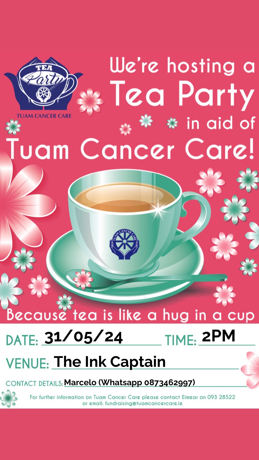 Tea party - Tuam Cancer Care