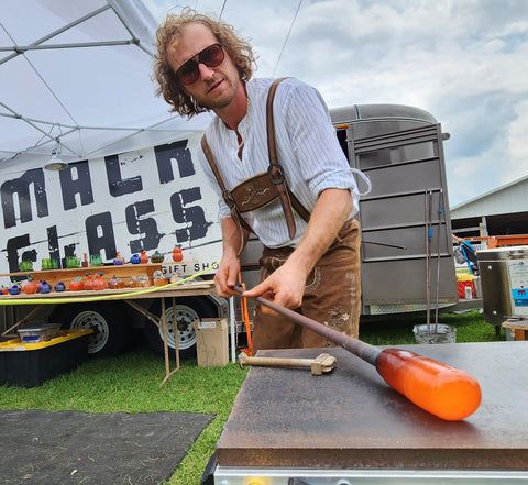 America Recycles Day - The Art of Glassblowing