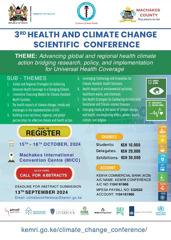 Kenya Health climate Conference 