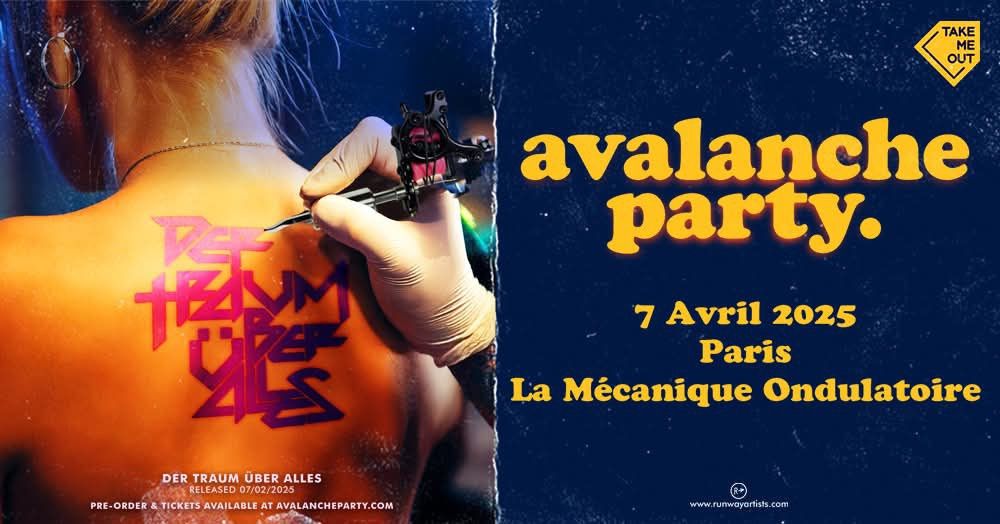 Take Me Out : Avalanche Party en concert \u00e0 La M\u00e9canique Ondulatoire \u2022 Paris