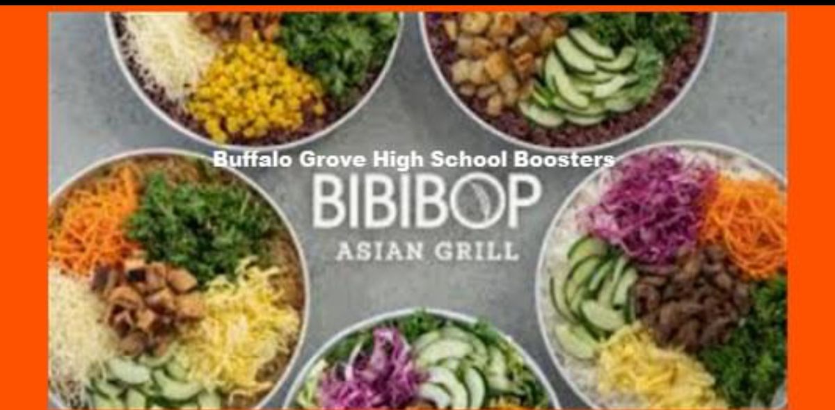 Dining for Dollars For Boosters @Bibibop 10\/10