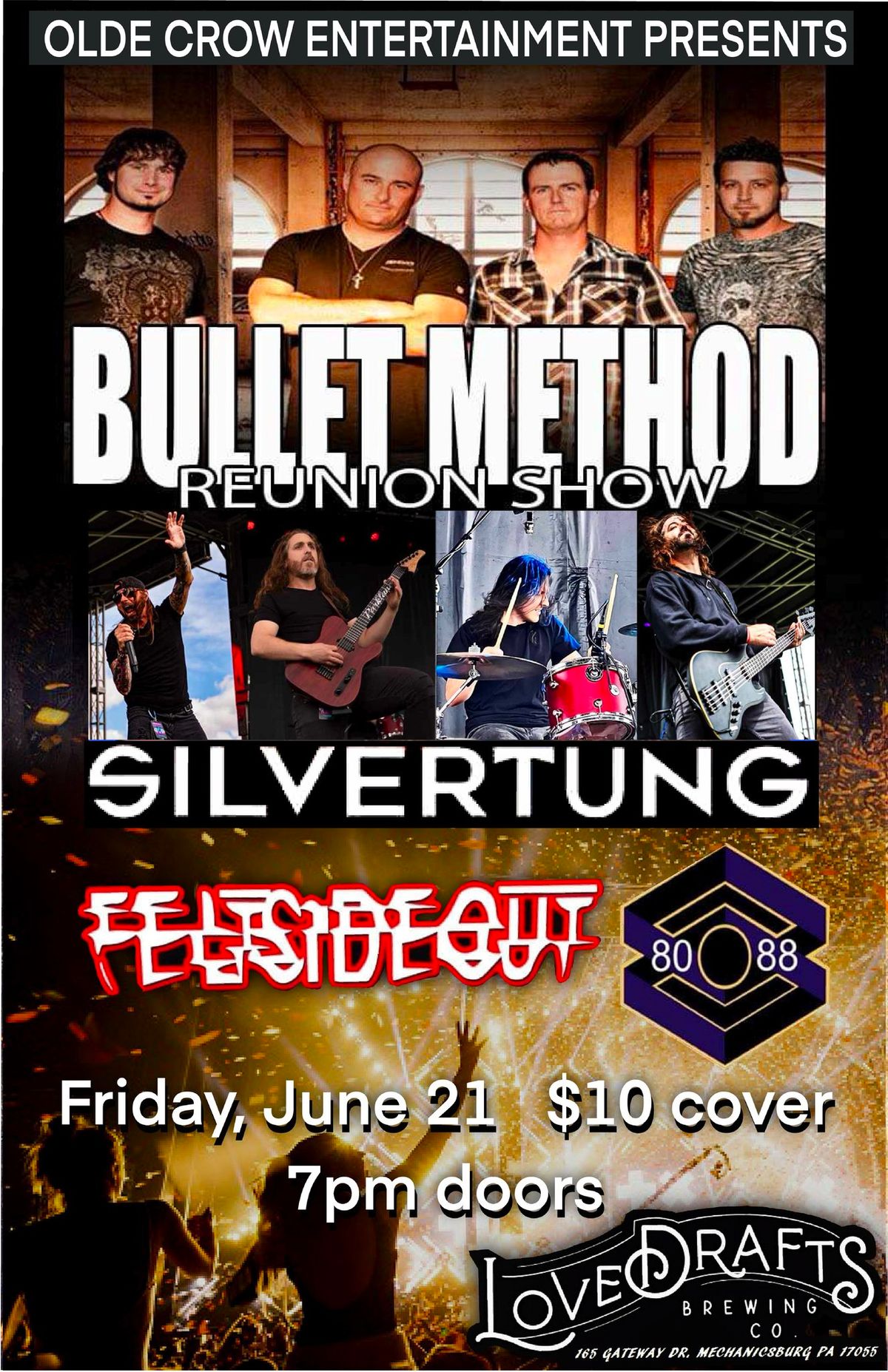 Bullet Method\/Silvertung\/Feltside Out\/8088