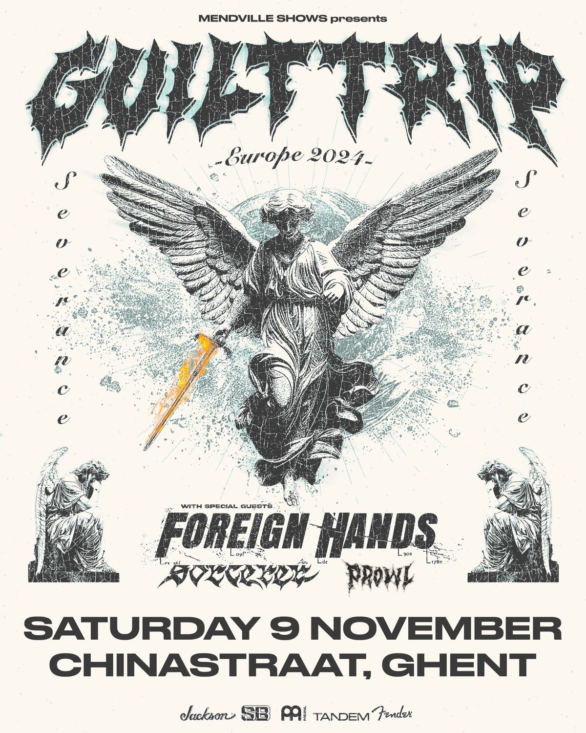 GUILT TRIP (UK) + FOREIGN HANDS (US) + SORCERER (FR) + PROWL (CA)