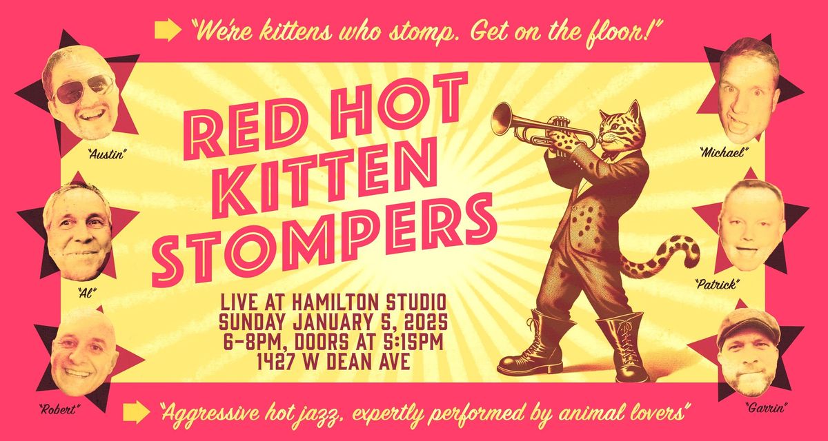 Hot Jazz Sunday Night featuring the Red Hot Kitten Stompers at Hamilton Studio