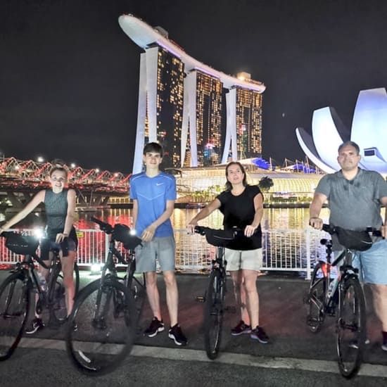 Marina Bay Night Bike Tour: Cycle Singapore\u2019s Neon Evening Scene