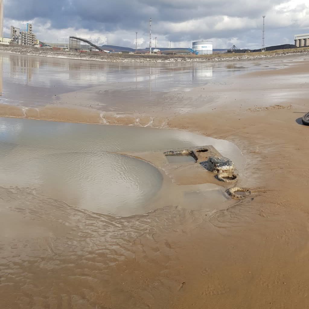 Walk at low tide