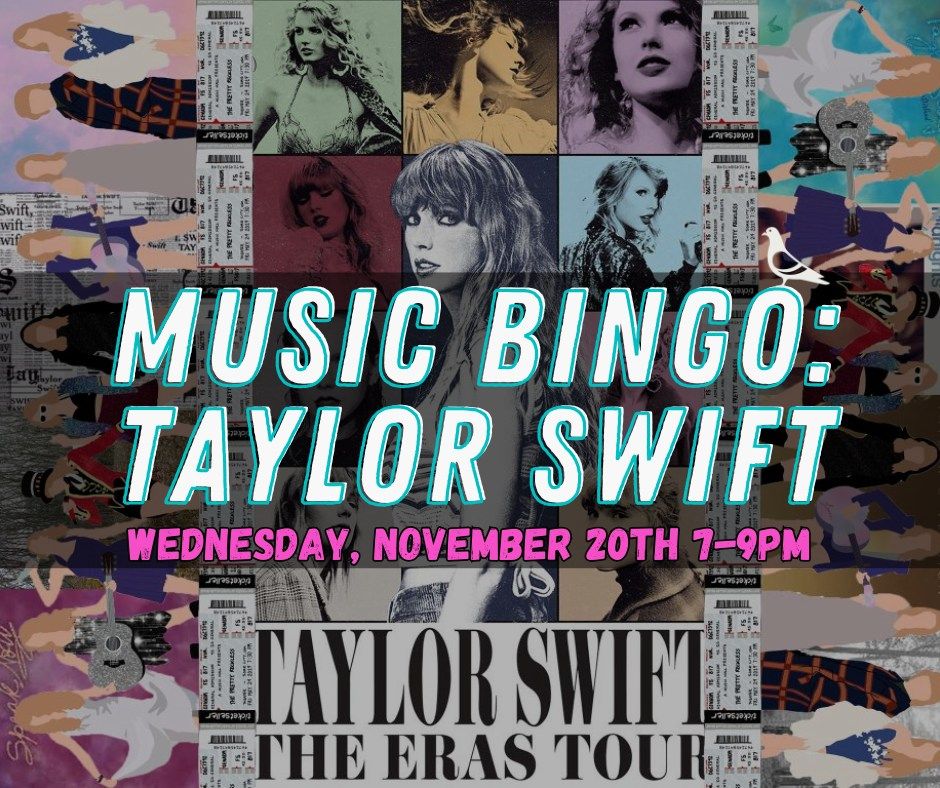 Music Bingo: Taylor Swift