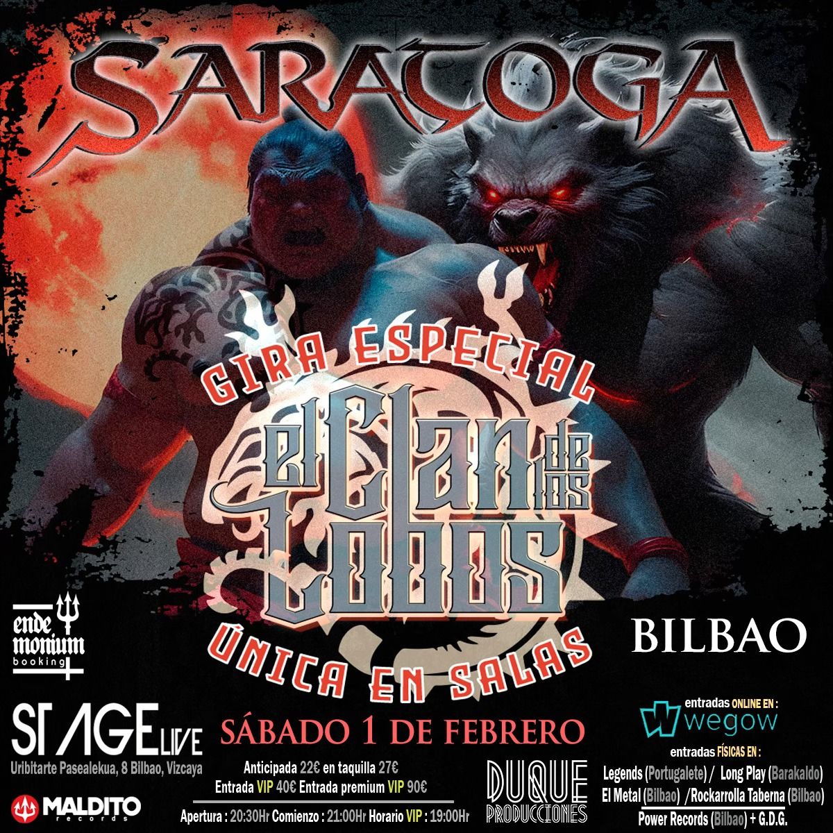 Saratoga- Bilbao