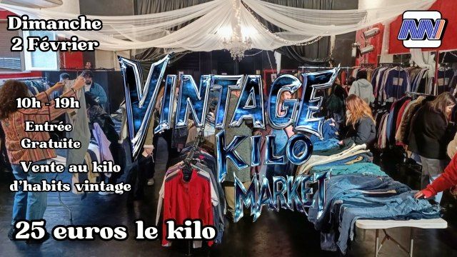 Marseille Vintage Kilo Market