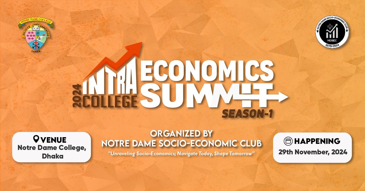 Intra College Economics Summit-2024, Season-1