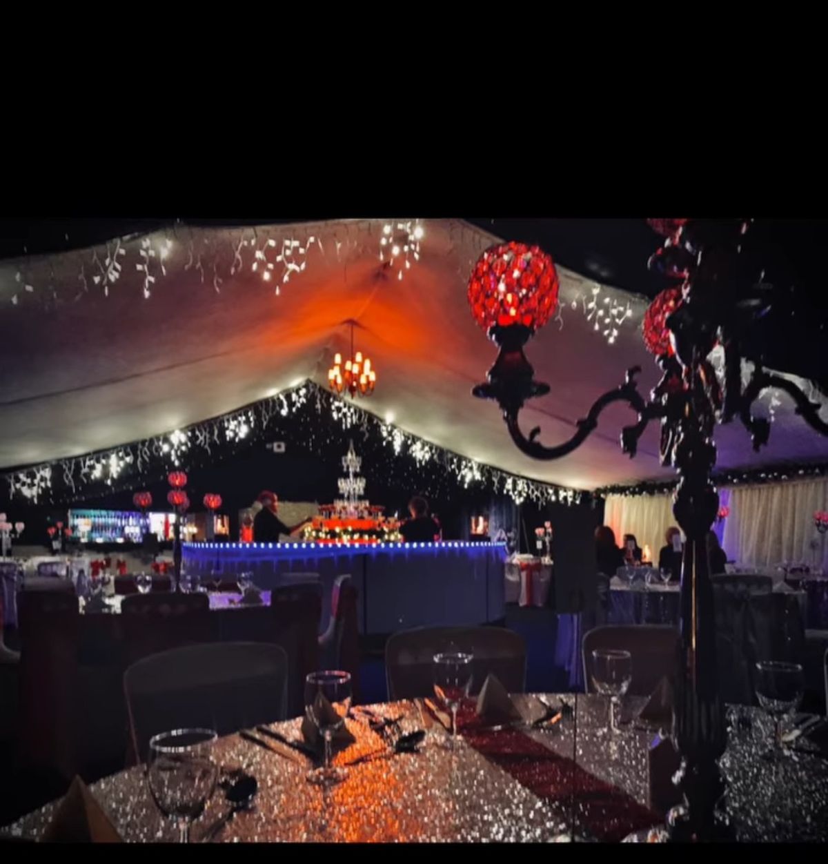 Marquee Christmas Party