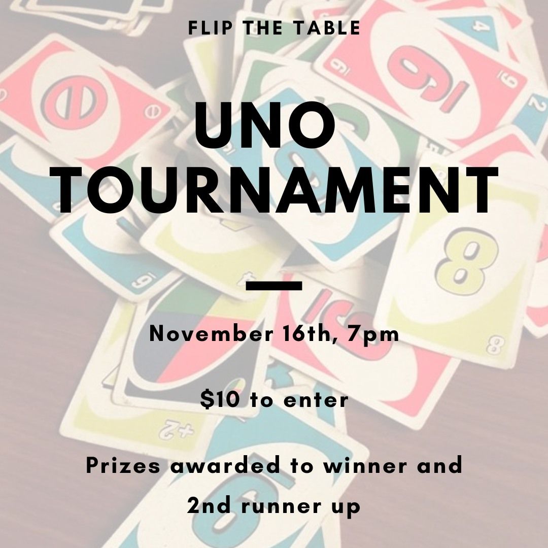 Uno Tournament - All Welcome!