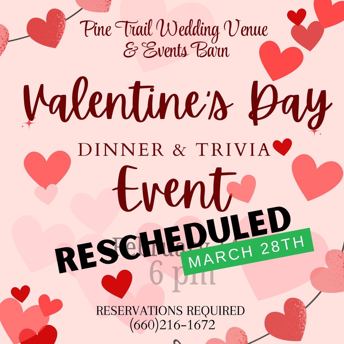 Valentine\u2019s Dinner & Trivia