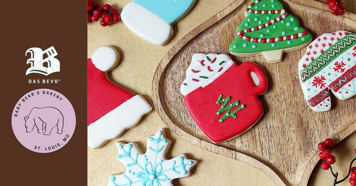 Holiday cookie decorating at Das Bevo