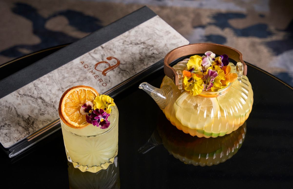 BOOZY TEA AT AQIMERO BY CHEF RICHARD SANDOVAL