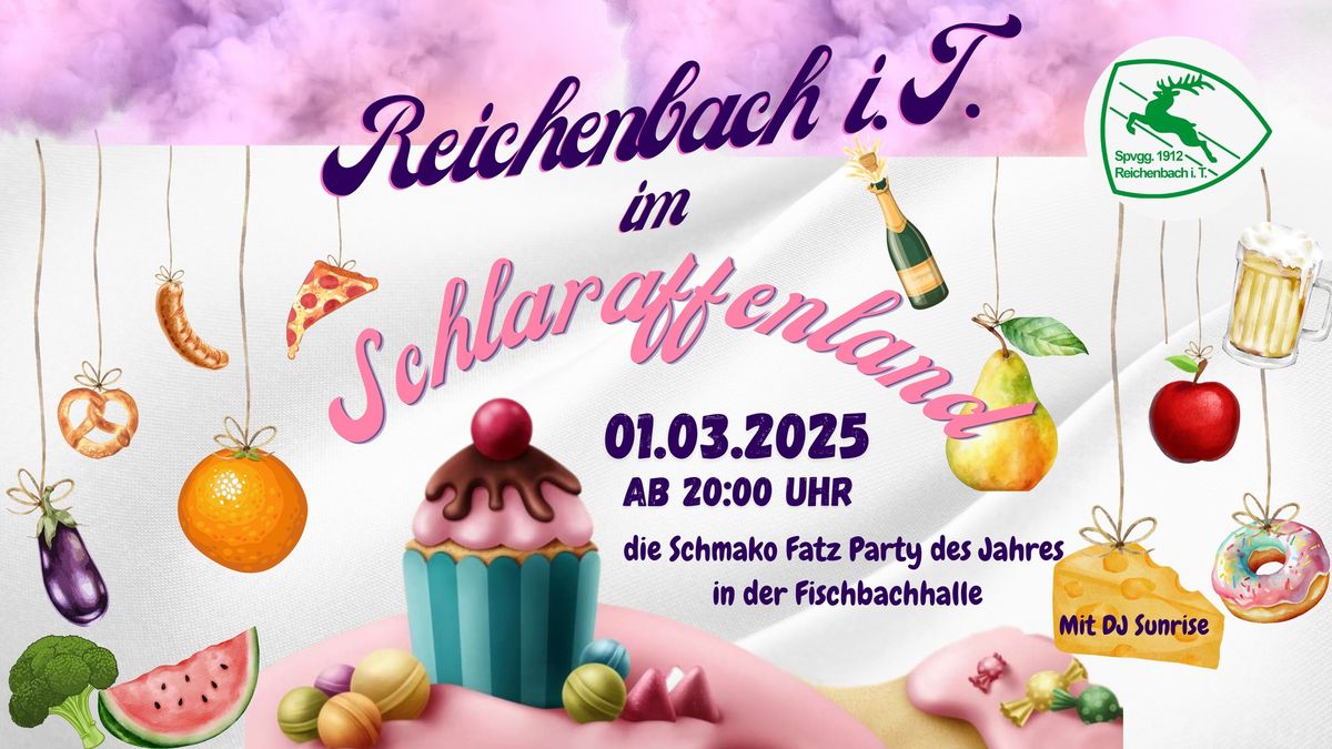 Faschingsparty "Reichenbach i.T. im Schlaraffenland"