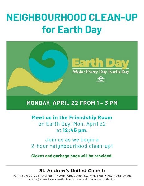 Earth Day Neighbourhood Clean-up