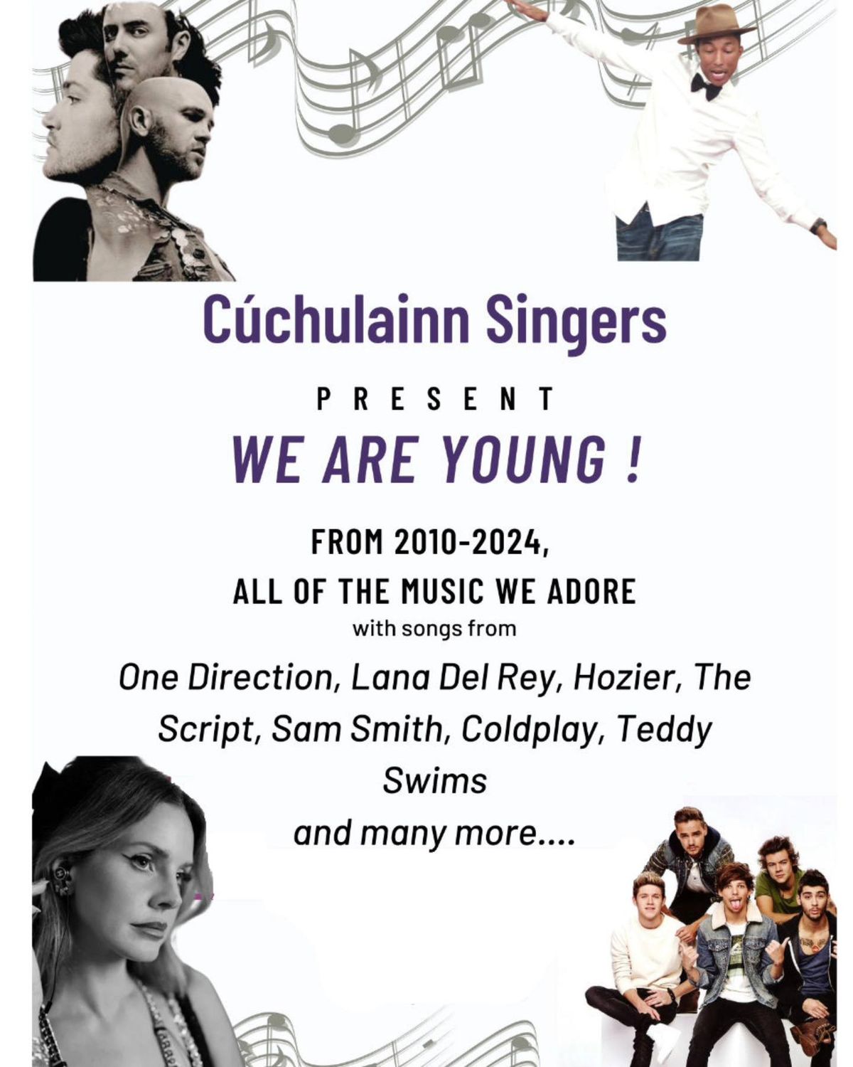 C\u00fachulainn Singers Present: We Are Young! FRI 11TH April S0LD 0UT 