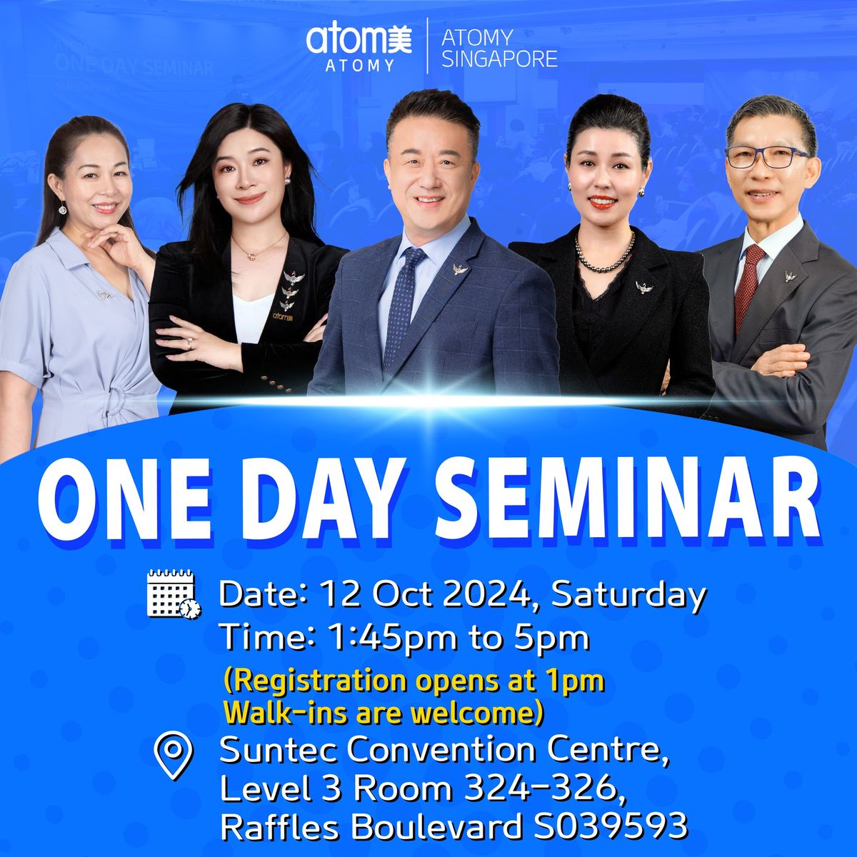 Atomy Singapore One Day Seminar 12 October 2024